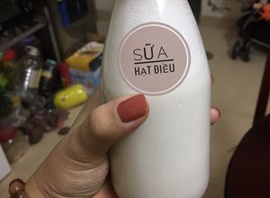 Hình của món Sữa hạt điều.