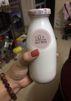 Hình của món Sữa hạt điều.