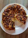 Tortilla de repollo rápida (sin papa)