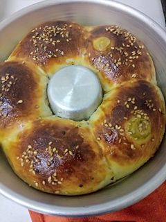 صورة لوصفة خبزة التاج