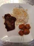 Sobrebarriga al horno con papa chorreada