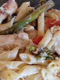 Penne Barilla Oven with Vegetables & Cheese/ makaroni & brokoli, paprika,asparagus/ keju Mozzarella