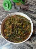 Vegetable egusi soup