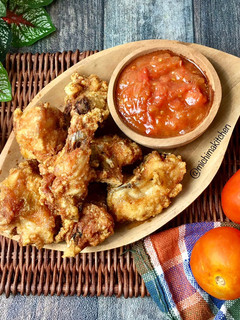 Foto resep Ayam Goreng 5 Bahan+Sambal Tomat