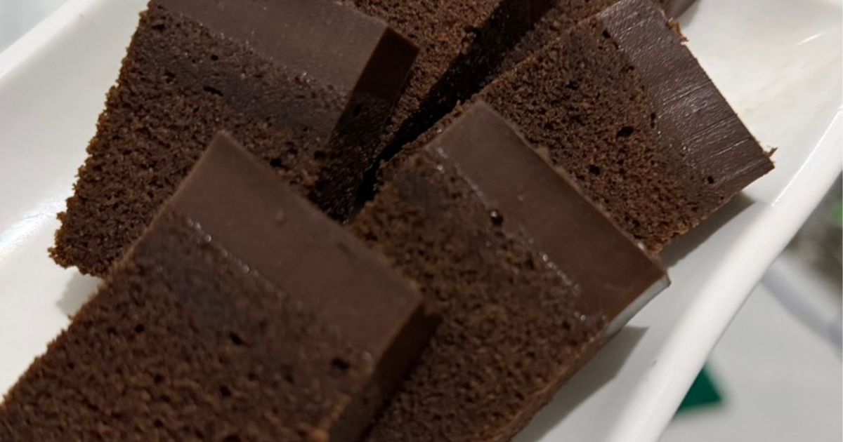 Brownis Puding Coklat