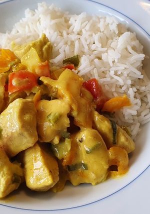 Hühnchen-Gemüse-Pfanne Rezepthauptbild