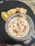 Orange semolina pudding