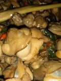 Jangan Totok (tumis kerang payau)