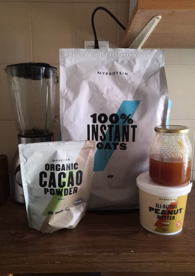 Una foto de Batido desayuno avena