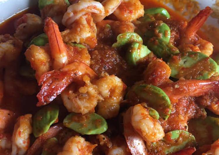 Langkah Mudah untuk Membuat Balado udang pete, Bisa Manjain Lidah