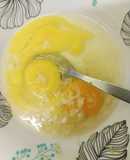 Telur dadar bawang putih
