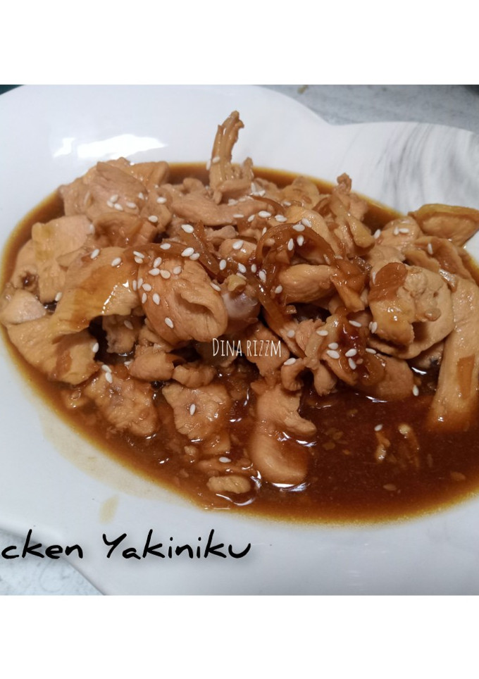 Foto resep Chicken Yakiniku