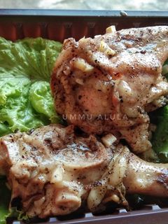 Foto resep DIET MAYO DAY 2 (Dinner) BAKED CHICKEN BASIL LEMON