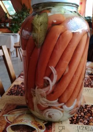 Utopenci recept, AZ AZ VIRSLI SAVANYÍTVA recept fotója