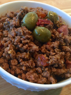 Una foto de Picadillo de Res