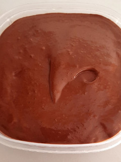 Una foto de Crema de cacao con nueces casera