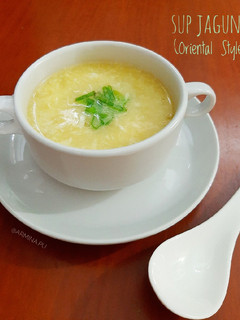Foto resep Sup Jagung (Oriental Style)