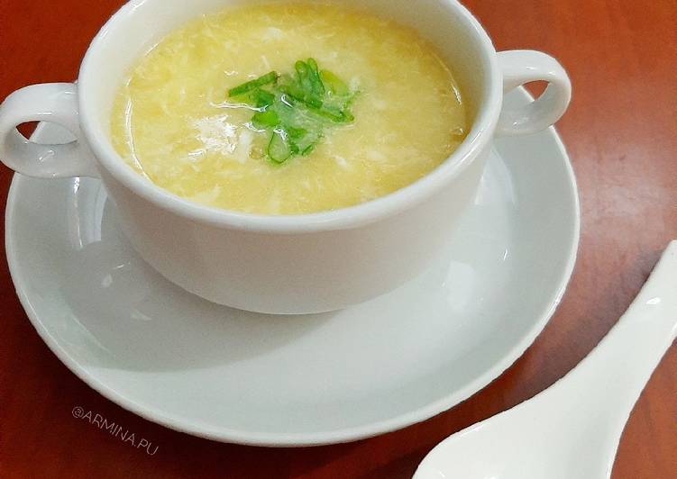 Cara mudah meracik Sup Jagung (Oriental Style), Menggugah Selera