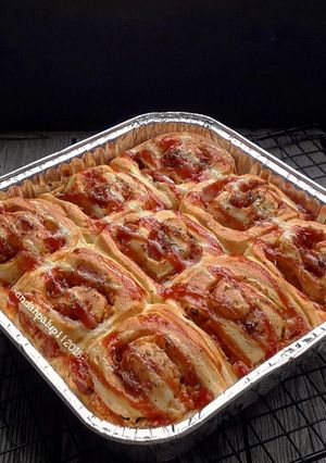 Foto resep PIZZA ROLL ala KILLER SOFT BREAD