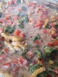 One-Pot Pasta Tomate-Spinat