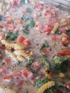 One-Pot Pasta Tomate-Spinat Rezepthauptbild