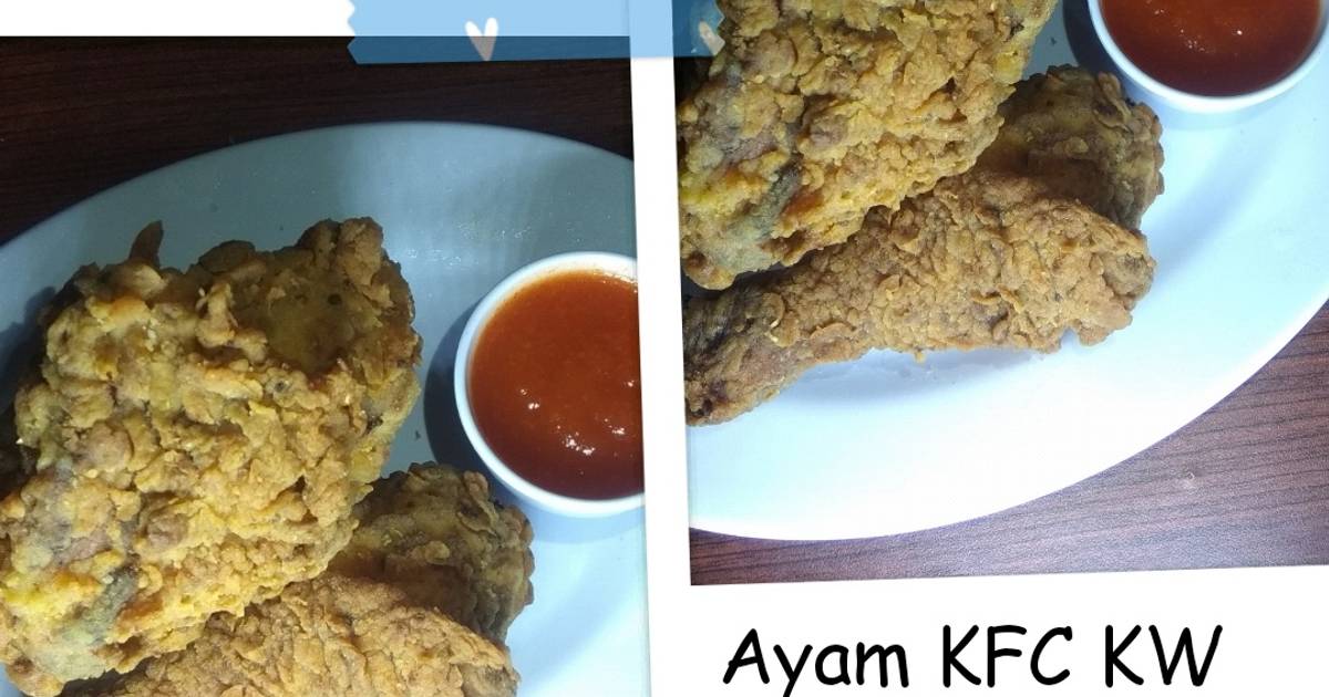Resep 58. Ayam KFC KW tetep creamy oleh Bumi Mita - Cookpad