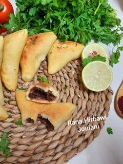 صورة لوصفة اقراص السبانخ الفلسطينية