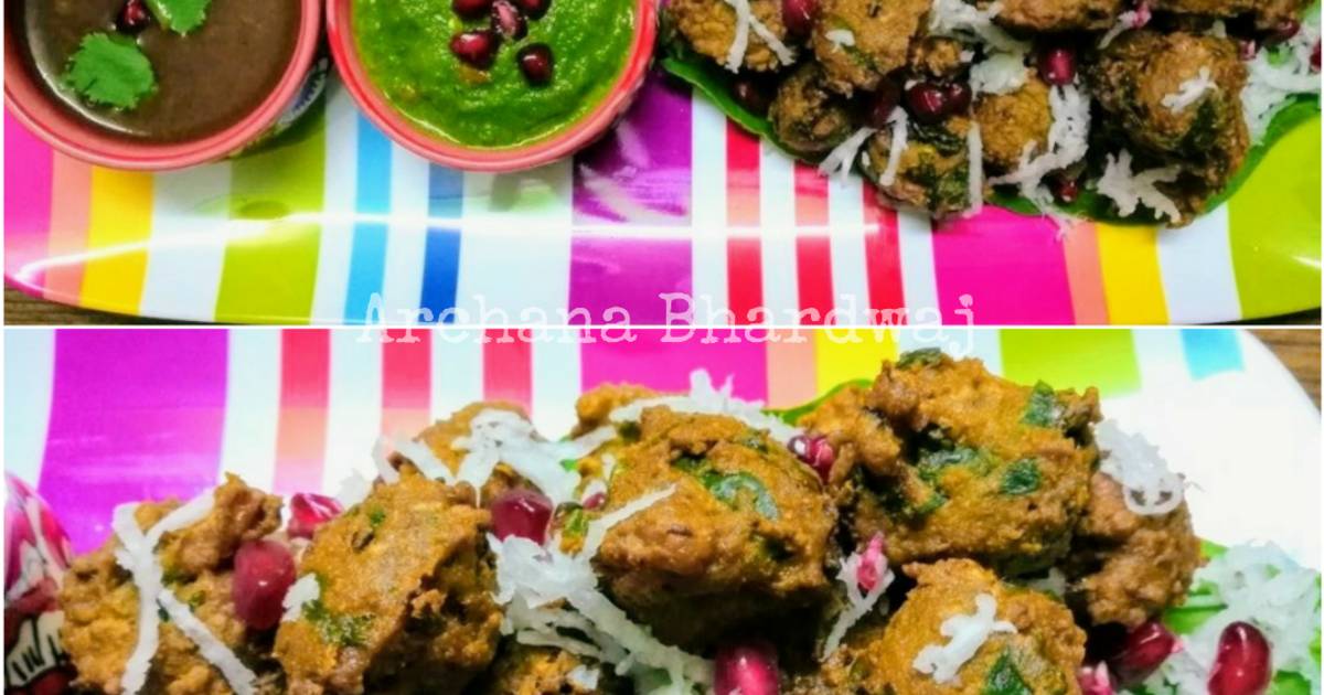 Spinach Moong Dal Pakoda Recipe by Archana Bhardwaj Cookpad