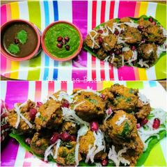 A picture of Spinach Moong Dal Pakoda.