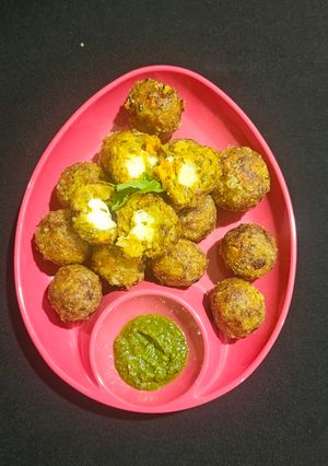 A picture of Khichdi Arancini.