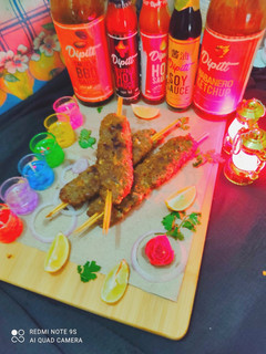 A picture of Turkish adana kabab 😍🇹🇷.