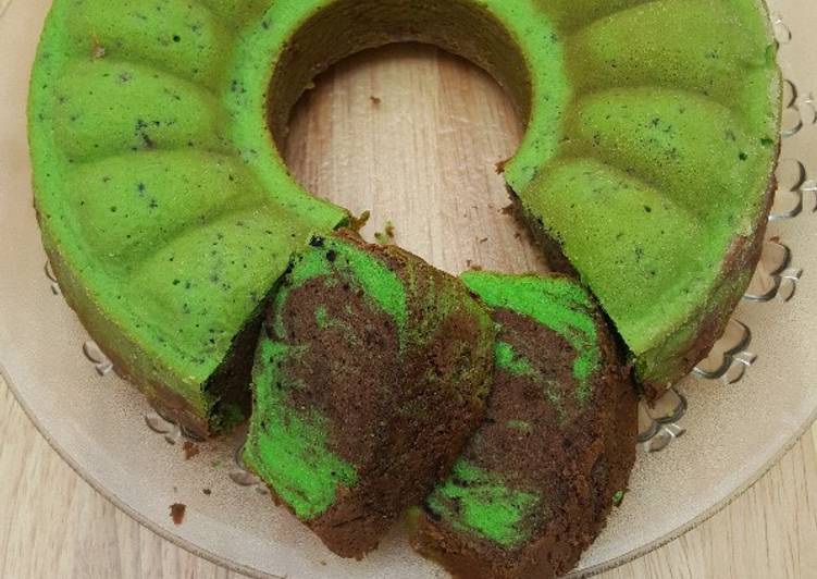 Resep Marble Cake Pak Sahak yang Enak