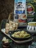 Ketupat Oats dan Opor Ayam Special