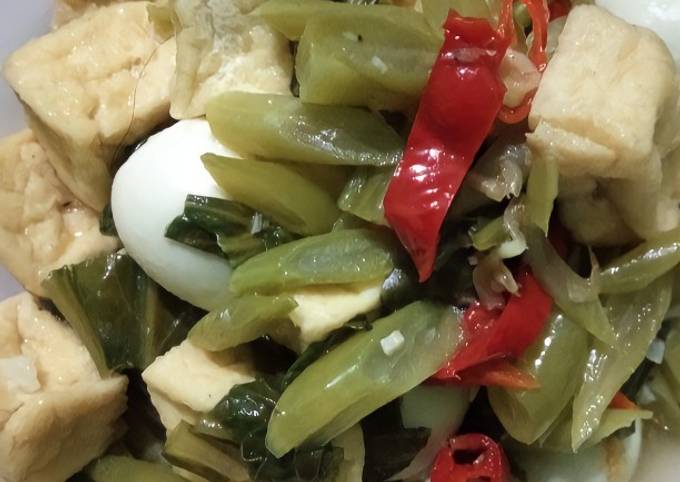 Resep 141. Tumis Pokcoy Tahu Puyuh yang Bikin Ngiler