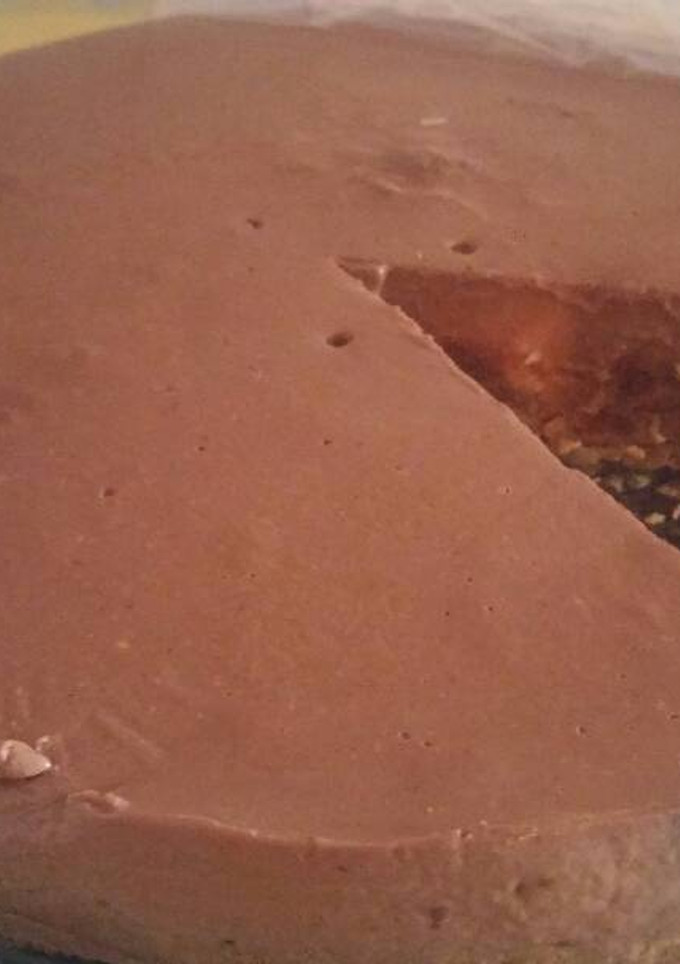 Una foto de Tarta de pudding de chocolate