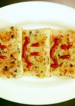 A picture of Rava Veg Toast.