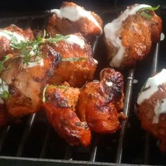A picture of Chicken tikka.