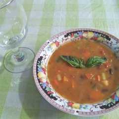 รูปของ Tomato bean soup