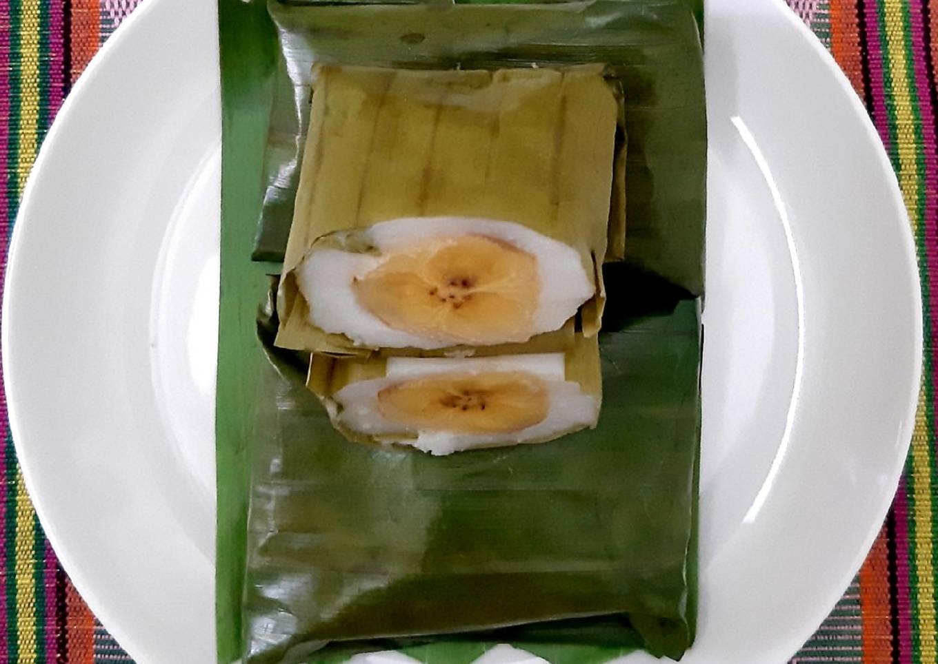 Nagasari Tepung Beras (a.k.a Kue Pisang resep jadul)