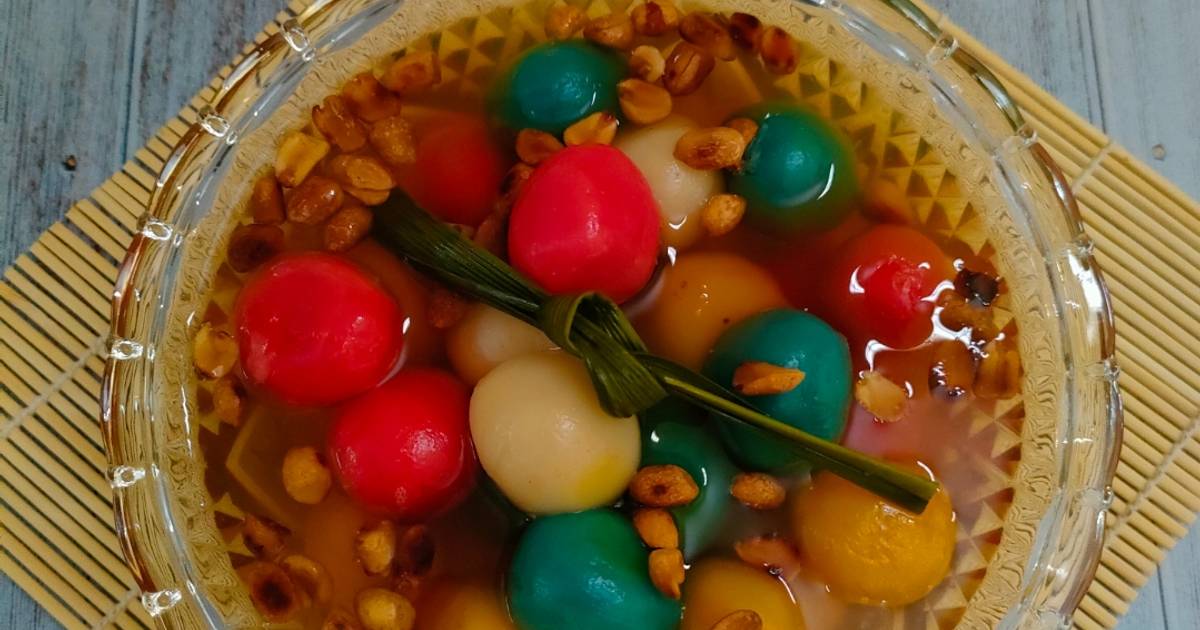 Resep Wedang Ronde Isi Kacang Oleh ️bunda Lia ️ Cookpad