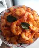 🇮🇩 Sambal Balado Potato Prawn 🦐 (in Chilli sauce)