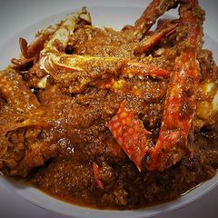 A picture of Crab Curry.