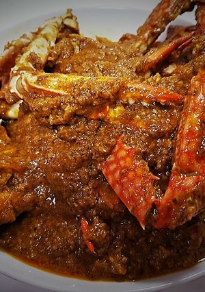 A picture of Crab Curry.