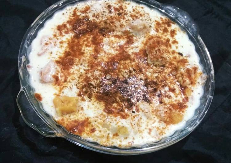 Cream dahi bary