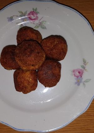 O poză a rețetei Chifteluțe de soia.