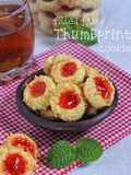 Filled Jam Thumbprint Cookie