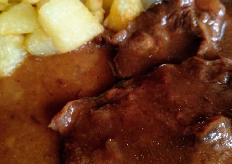Carne en salsa Pedro Ximénez 🍖