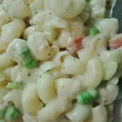 White sauce macroni A picture of White sauce macroni.