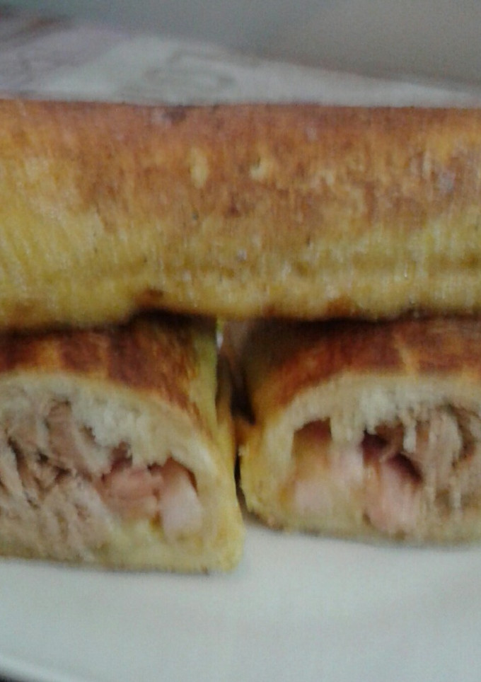 Una foto de Rollitos rellenos de atún y bacon
