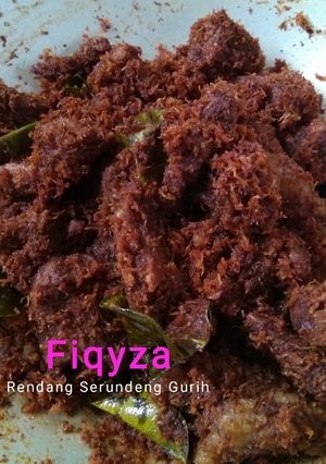 Foto resep Rendang Serundeng Gurih